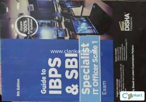 IBPS & SBI Specialist IT Officer book by Disha publication