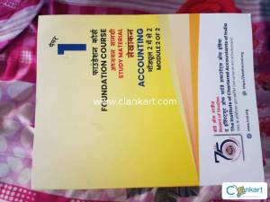 ICAI CA FOUNDATION BOOKS -HINDI  SET OF 5