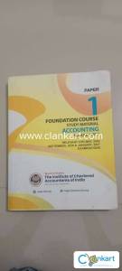 ICAI FOUNDATION STUDY MATERIAL