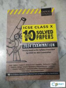 ICSE 10 Years Solved for Class 10