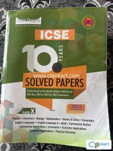 ICSE 10 years solved papers