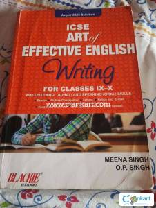 ICSE ART OF EFFECTIVE ENGLISH