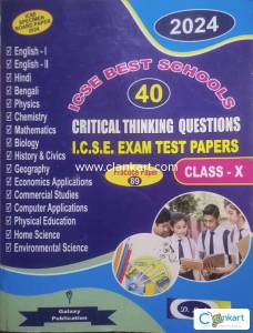 ICSE BEST SCHOOLS CRITICAL THINKING QUESTIONS/ EXAM TEST PAPERS.