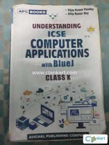 ICSE BlueJ Class 10th Computer book by APC BOOKS