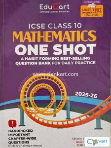 ICSE CLASS 10 EDUCART MATHEMATICS ONE SHOT QUESTION BANK