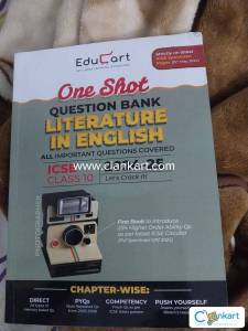 ICSE CLASS 10 English Literature Question Bank Educart