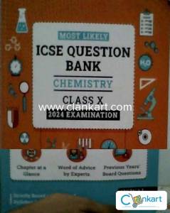 ICSE CLASS 10 MOST LIKELY CHEMISTRY QUESTION BANK