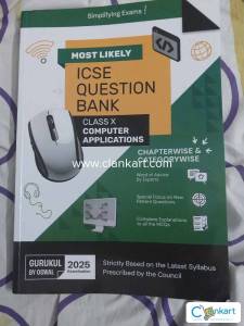 ICSE CLASS 10 MOST LIKELY QUESTION BANK COMPUTER APPLICATIONS