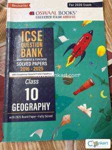 ICSE CLASS 10th Geography Question Bank