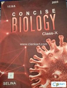 ICSE CONCISE BIOLOGY SELINA USED BOOK