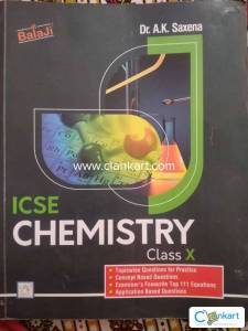 ICSE Chemistry Class 10 by Dr.AK Saxena