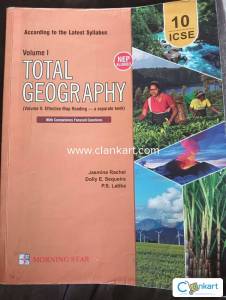 ICSE Class 10 Total Geography Book (Latest Syllabus)  Morning Star