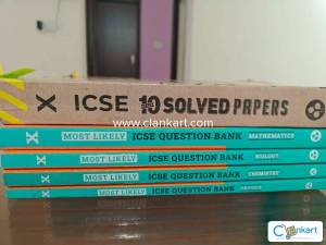 ICSE Class 10th Question Bank and 10 Years Question Paper. Brand New.