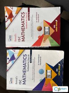ICSE Class 12 Maths Textbooks - Volune 1& 2