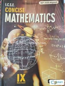 I.C.S.E Concise Mathematics for Class 9 (Revised)