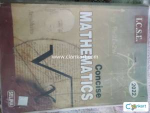 ICSE Concise Mathematics for class 10