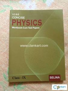 ICSE Concise Physics Workbook Class IX