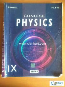 ICSE Concise Physics - Selina - Class 9