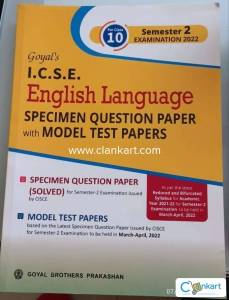 ICSE English Language Class 10
