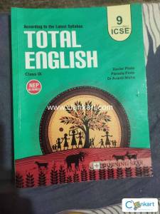 ICSE English language class 9 book