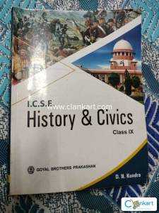 ICSE HISTORY & CIVICS FOR CLASS 9TH