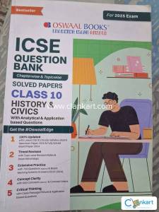 ICSE HISTORY & CIVICS QUESTION BANK for class 10