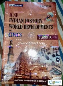 ICSE INDIAN HISTORY WORLD DEVELOPMENT and CIVICS-CLASS IX by BB TAYAL