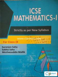 ICSE MATHEMATICS-1 for Class IX