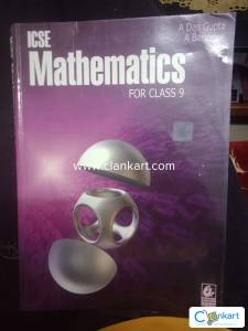 ICSE MATHEMATICS FOR CLASS 9