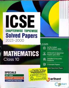ICSE Maths for Class 10