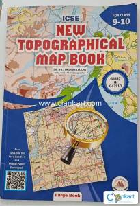 ICSE New Topographical Map Book