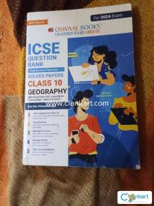 ICSE Oswal Question Bank Geography Class 10th
