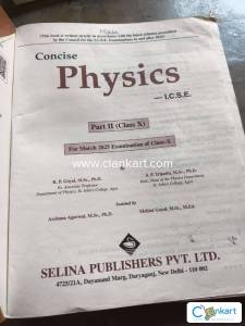 ICSE PHYSICS FOR CLASS 10TH