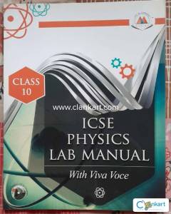 ICSE PHYSICS LAB MANUAL FOR CLASS 10