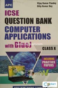ICSE QUESTION BANK COMPUTER APPLICATION WITH BLUE J VIJAY KUMAR PANDEY