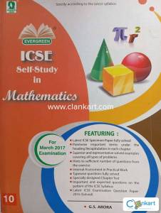 ICSE Self Study in Mathematics for Class X