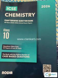 ICSE chemistry Chapterwise question bank 10 class