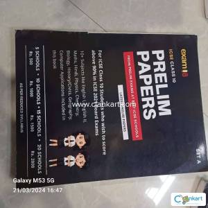 ICSE class 10 Prelim papers (exam 18)