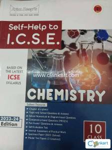 ICSE class 10 chemistry self help book