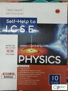 ICSE class 10 physics self help book