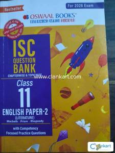 ICSE class 11th Oswal english literature question bank