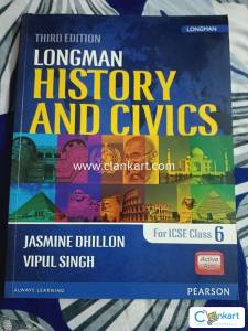 ICSE class 6th LONGMAN HISTORY AND CIVICS BOOK 3rd edition