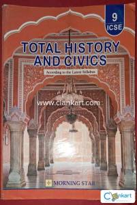 ICSE class 9th total history and civics by morning star