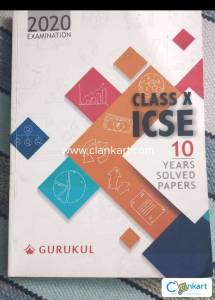 ICSE class X, 10yr solved papers