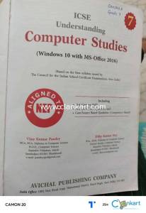 ICSE comp sci class 7