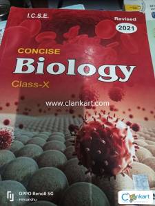 ICSE concise biology class 10th