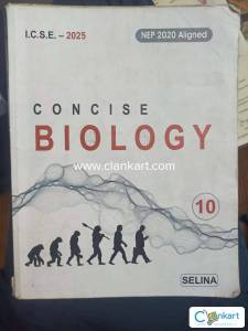 ICSE concise biology for class 10