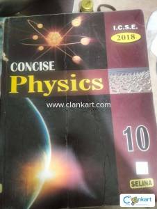 ICSE concise physics class 10