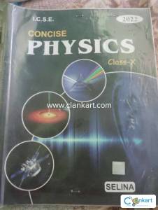 ICSE concise physics for class 10