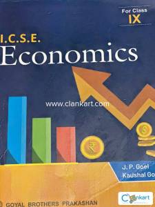 ICSE economics class 9